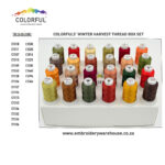 Winter Harvest Embroidery Thread Box Set - Image 2